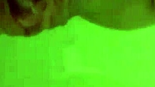 my pretty pierced brunette pees in bathroom