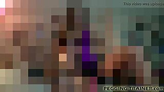 She hard fucks the whore's mouth with her toy in this bdsm pov.