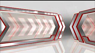 Japanese performer entertains on webcam with a striptease.