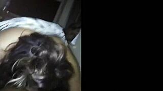 Watch the latina teen take big black cock deep in her ass and squirt.