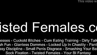 听我的不然女S惩罚你SM调教场景