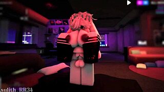 Feeling pleasure from blowjob and cowgirl riding with big cock