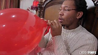 Zoey Monroe, blonde with small tits, celebrates Valentine's with doggystyle blowjob on monster cock