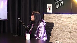 Pamela Sagaz Swings With Tifany Rocha In Sheer Red