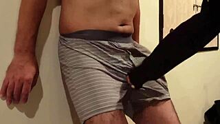 warning: my dick and balls get slapped and kicked by femdom bitch. why do i get hard? 😳