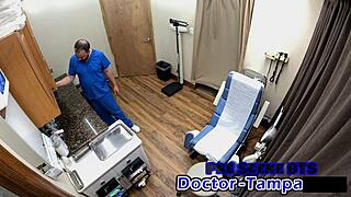 dr tampa examines aria nicoles during her 2023 yearly physical.