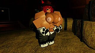 火辣女牛仔挤奶时被狼人大屌狠操