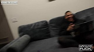 Damn! All-American College Jock Bangs Tight Latina Pussy Backstage