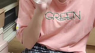 i love shemale ting xuan's blowjob on dildo