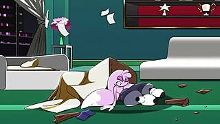 我迷上了这些狂野的动画色情片段