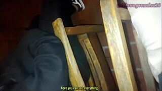 Mi mejor amiga se traga toda mi pija en el balcon y un vecino casi nos descubre alisongonzalez26