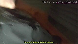 Mi mejor amiga se traga toda mi pija en el balcon y un vecino casi nos descubre alisongonzalez26