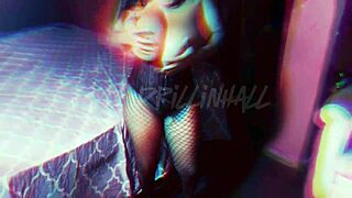 Big tit ebony stripper horny after work fucks hottest bouncer brains out squirting everywhere