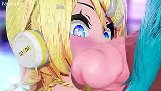 i created nyakumi tribute in two remixed versions, up and down