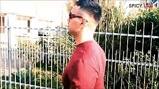 Big Boobs Brunette Engages In Roleplay, Gets Bent Over For Doggystyle Fucking With Sucking And Handjob On Feet