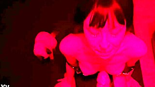 cosplay hinata gags on my big cock with no mercy in pov