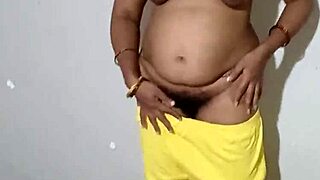 Stepmom's big ass pounded hard by desi man in front of husband