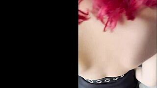 Cute Goth Latina's First BWC