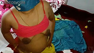 Stepmom's big ass pounded hard by desi man in front of husband