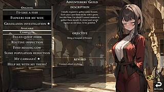 Cat Girl Learns Head in Harem