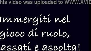 Exploring female domination roleplay in Italian, Episode 1, with intense face-sitting and femdom action.