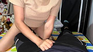 colombian babe swallows my whole cock so hot! 🔥