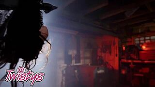 Twistys - Stunning Brunette Kylie Rocket Shows Off Sexy Body Before Fingering Wet Shaved Pussy