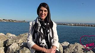 Jade, the 25-year-old accountant, explores her naughty side in sexy lingerie