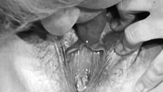 Are these vintage lesbians eating pussy in a threesome?