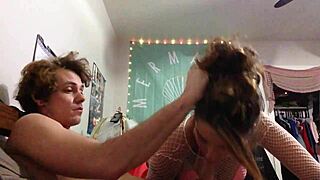 she gives perfect blowjob before bending her over