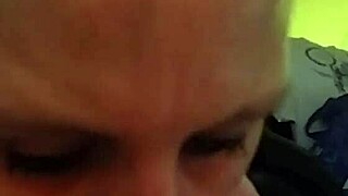 Horny Milf Sucks Cock Intensely