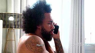 bad ass masseuse rides client in pickup