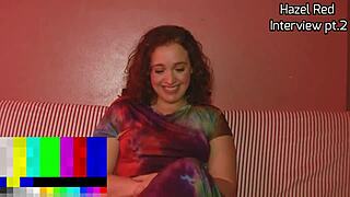 hazel red talks big black cock