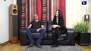 Alice la Toulousaine shows her nympho side with wild ass action.