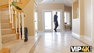 Latina girlfriend bent over for doggystyle sex with big ass.