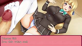 Intense Cumshots on Big Tits and Ass in Femdom Scenes