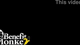 Yo, I’m vibin’ with Amy Douxxx on the couch using a vibrator! 🛋️