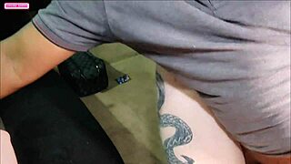 Young blonde anal slut masturbates for big cock pornstar