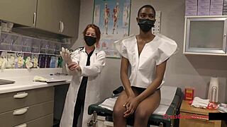 New Hooters Girl Jewel Undergoes Humiliating Gyno Exam by Dr. Stacy Shepard