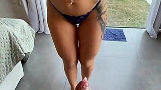 Couldn't Wait, Put Cock In Her Mouth And Pussy - POV