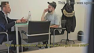 I convinced the straight insurance broker to try a blowjob and handjob.