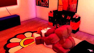 薇珀和坎迪在新房里狂操