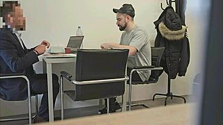 I convinced the straight insurance broker to try a blowjob and handjob.