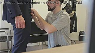 I convinced the straight insurance broker to try a blowjob and handjob.