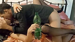 Amateur Doggy Fuck In Satin Lingerie