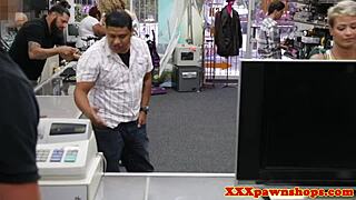 Girlfriend's Pussy Pounded Hard for Pawnshop Cash