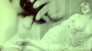 Retro vintage antique illustration