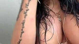 mia shows off her big ebony ass, african beauty with huge tits and black curves