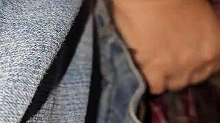 Does this milf give a full blowjob at the concert in the truck?