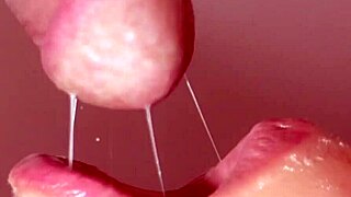 Japanese Babe Swallows Cum in Close-Up Blowjob Scene.